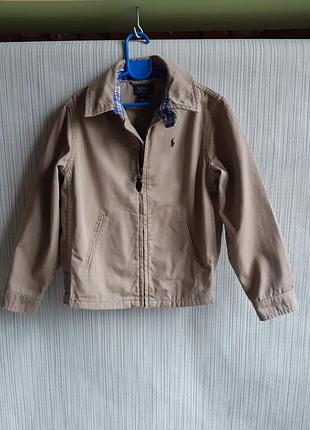 Куртка легкая на весну polo ralph lauren 6р
