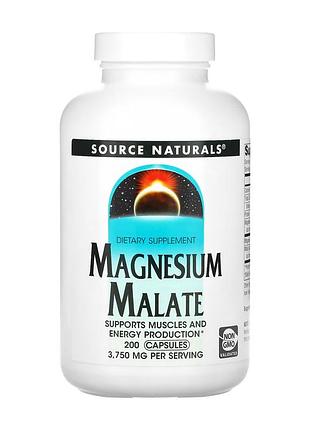 Magnesium malate 625mg - 200 caps