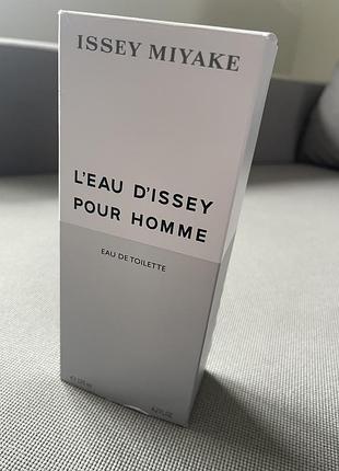 Туалетна вода для чоловіків issey miyake leau dissey pour homme edt 125 мл