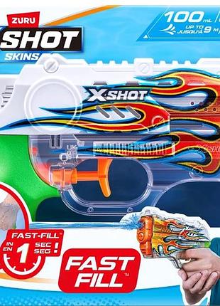 Водний бластер zuru x -shot fast fiill sins nano inferno, вік 5+