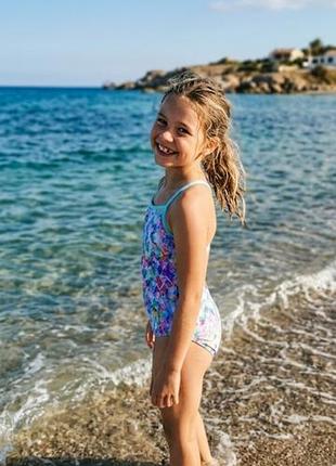 Купальник слитный на девочку slazenger 9-10 лет