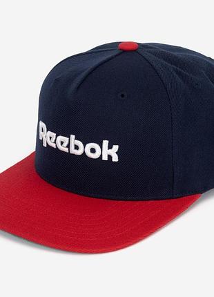 Бейсболка / кепка темно-синя reebok