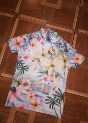 Футболка пляжная с защитой от ультрафиолетового излучения