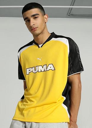 Яскрава чоловіча футболка puma xxl