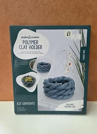 Набор для творчества make &amp; create polymer clay holder