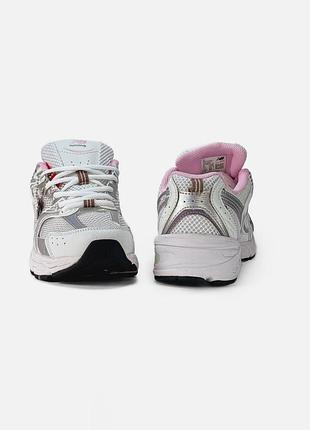 Balance 530 white/silver/pink