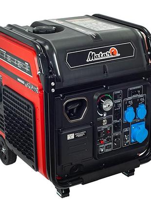 Инверторный генератор matari m8000i, номинал 7,2 квт, э/старт