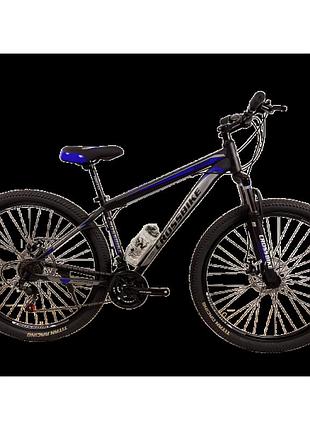 Crossbike велосипед crossbike storm 27,5" 17" чёрный-синий