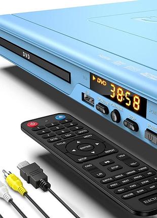 Уцінка! dvd-програвач electcom pro для телевізора із виходом hdmi та та rca