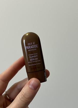 Isle of paradise sunny serum instant face bronzer