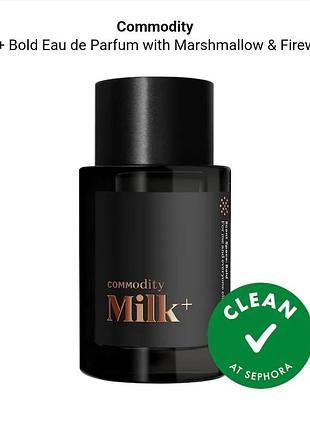 Мініатюра commodity 
milk+ bold eau de parfum with marshmallow & firewood