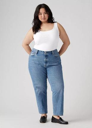 Вкорочені джинси levi’s 501 85953-0031 батал 20w