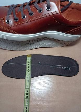 Шкіряні кеди ecco classic sneaker 41р. 8