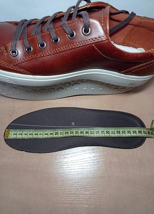 Шкіряні кеди ecco classic sneaker 41р. 7