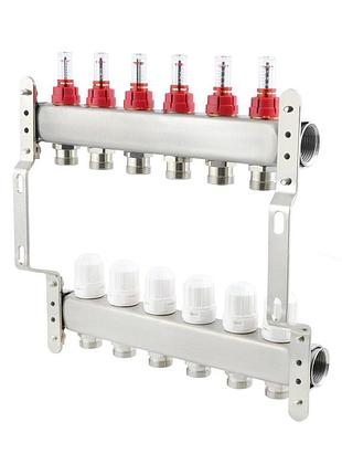 Колектор plm 1"x3/4" 6 виходів psmf106