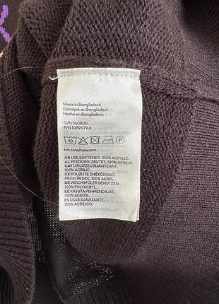 Свитер h&m x nirvana оригинал размер м 6