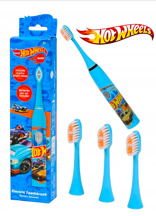 Зубная щетка детская электро hot wheels\barbie