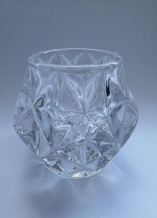 Подсвечник стеклянный leglass 7 см 1355-267