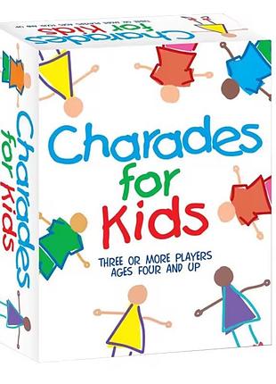 Игра шарады для детей на английском языке charades for kids настольные игры для изучения английского языка