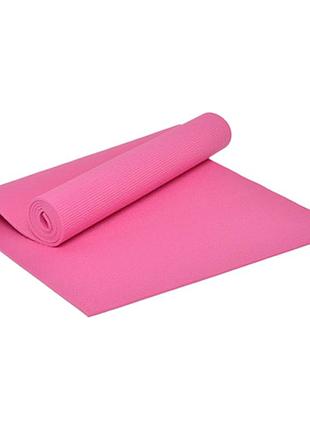 Коврик для йоги и фитнеса tk sport розовый top shop ua_