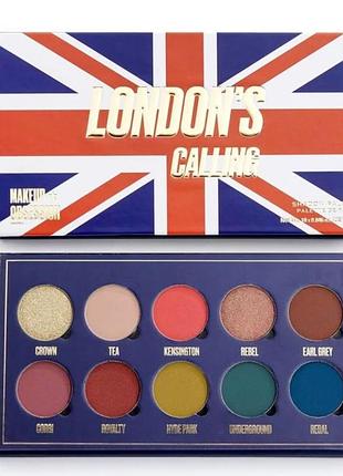 Палетка makeup obsession london's calling
