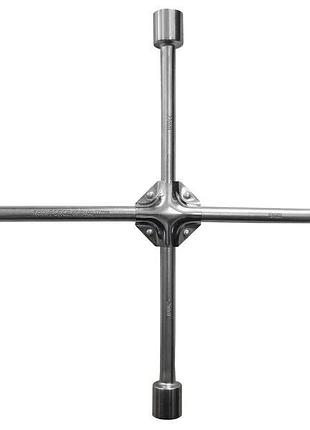 Ключ балонный крестовой 17-19-21"-22 с 1/2" адаптером rockforce rf-681b400