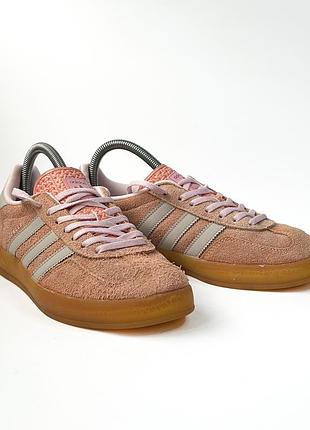 (38р23.5см) кросівки жіночі adidas gazelle indoor «wonder clay / clear pink»