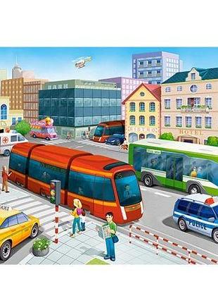 Пазли "міська площа", 120 елементів