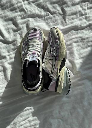 Кроссовки nike v2k runtek purple silver