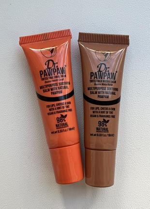 Набір бальзамів dr. paw paw tinted balm