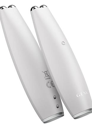 Мікрострумова ручка для підтяжки обличчя geske microcurrent face-lift pen 6в1 white
