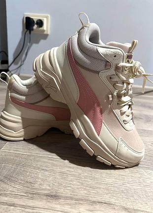 Кроссовки puma cassia via mid 38.5(37), 24.5см