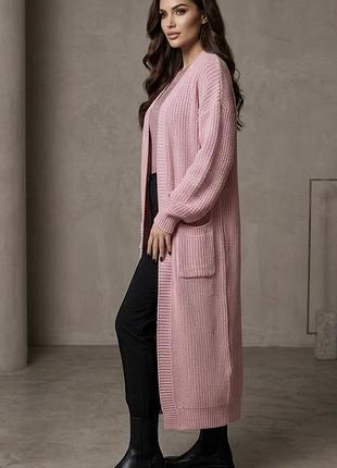 Кардиган рожевий 2