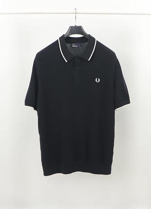 Чоловіча polo футболка fred perry black