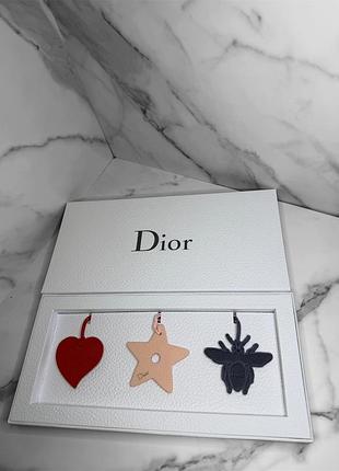Dior набір шармів підвісок на сумку