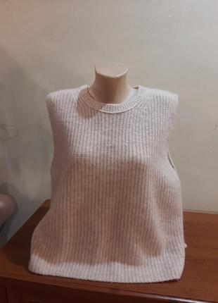 Жилетка из альпака marc o polo