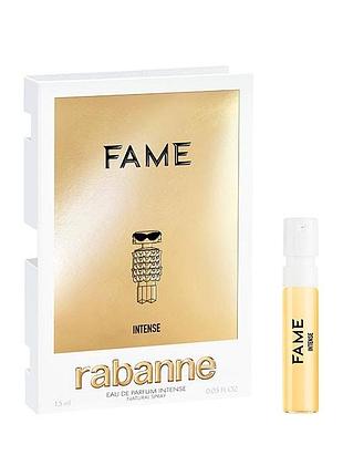 Пробник парфумованої води rabanne fame intense 1.5 ml