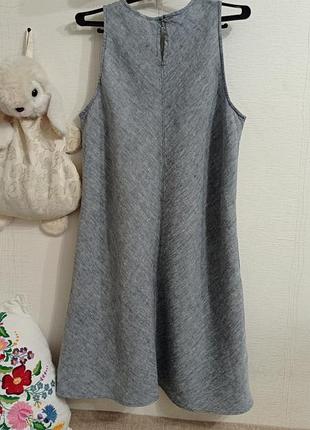 Сукня міді. льон. 5