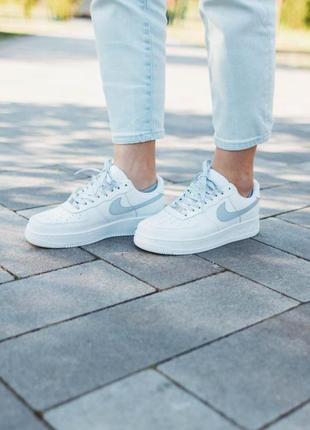 Nike air force 1 white reflective🆕 шикарные кроссовки найк🆕 купить наложенный платёж