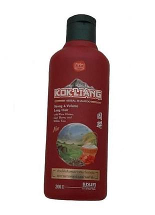 Натуральный шампунь kokliang для роста, объема и укрепления волос