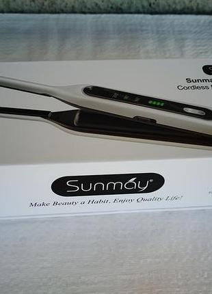 Беспроводной выпрямитель для волос sunmay voga mini cordless pencil flat iron
