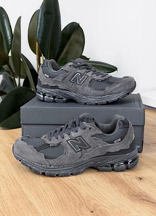 Кроссовки new balance 2002r серые