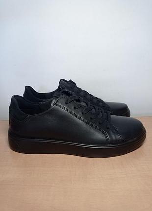 Кеди шкіряні бренду ecco street 1 .