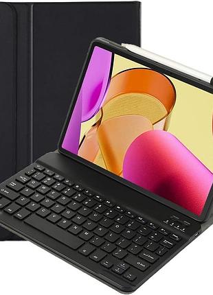 Чехол клавиатура leleyo для amazon fire max 11 11 дюймов с магнитной съемной клавиатурой