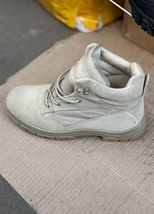 Тактические ботинки mcallister boots semi cut германия coyote / берцы тактические койот макалистер