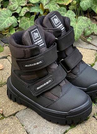 Зимние термо ботинки minimen р.26 (17 см), зм-342