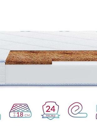 Матрац highfoam obeliks elios скрутка, розмір 80x190 см