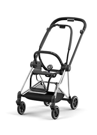 Шасі cybex mios chrome black хром з чорною ручкою та бампером