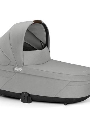 Люлька cybex balios cot s lux stone grey