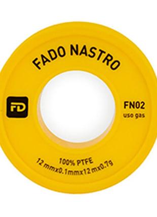 Фум-лента fado 12мм*0.1мм*12м*0.7г газ (fn02)